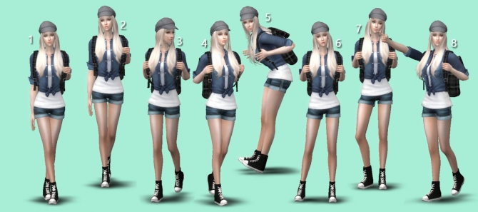 Sims 4 Hot Pose Pack