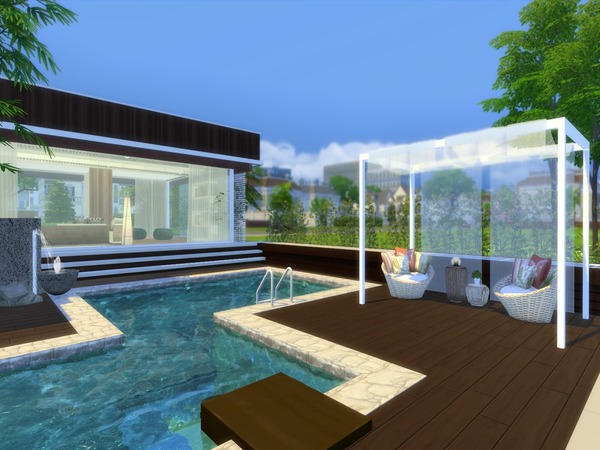Sims 4 Modern Altynova 2 house by Suzz86 at TSR