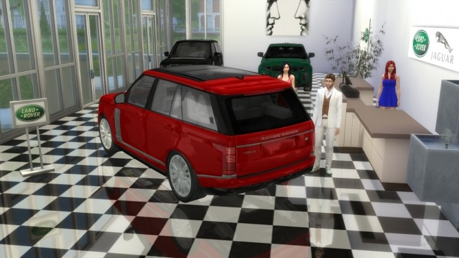 Sims 4 Land Rover Range Rover Vogue at LorySims