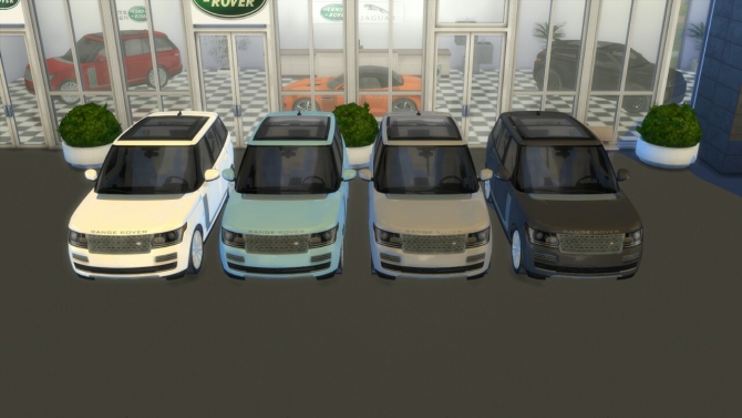 Land Rover Range Rover Vogue at LorySims » Sims 4 Updates