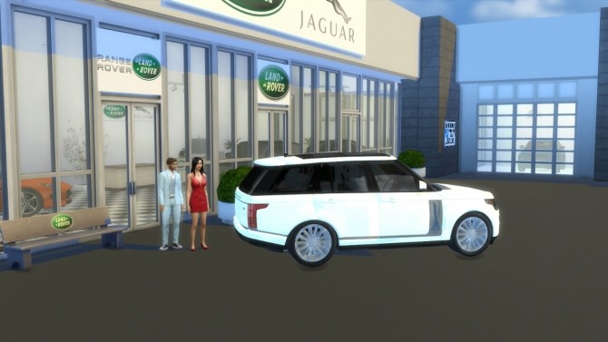 Sims 4 Land Rover Range Rover Vogue at LorySims