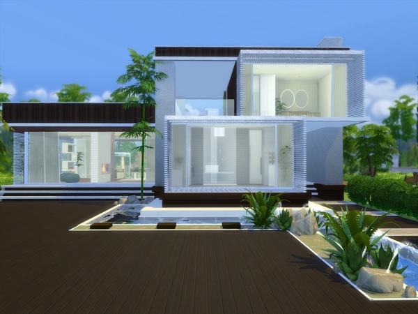 Sims 4 Modern Altynova 2 house by Suzz86 at TSR