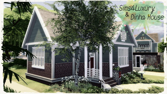 Sims 4 Sims4Luxury & Dinha House Collaboration at Dinha Gamer