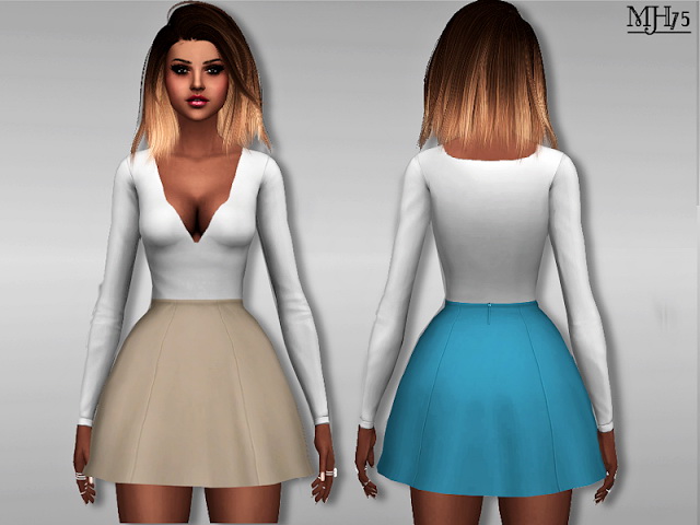 Sims 4 Kodaline Dress at Sims Addictions