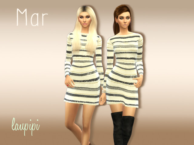 Sims 4 Mar dresses at Laupipi