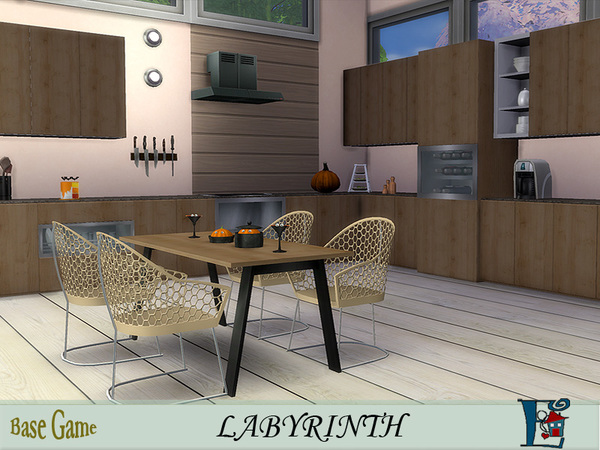 Sims 4 Labyrinth house by evi at TSR