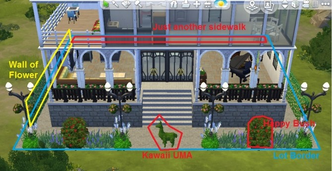Sims 4 Cross view apt. No CC by whanghansong at Mod The Sims
