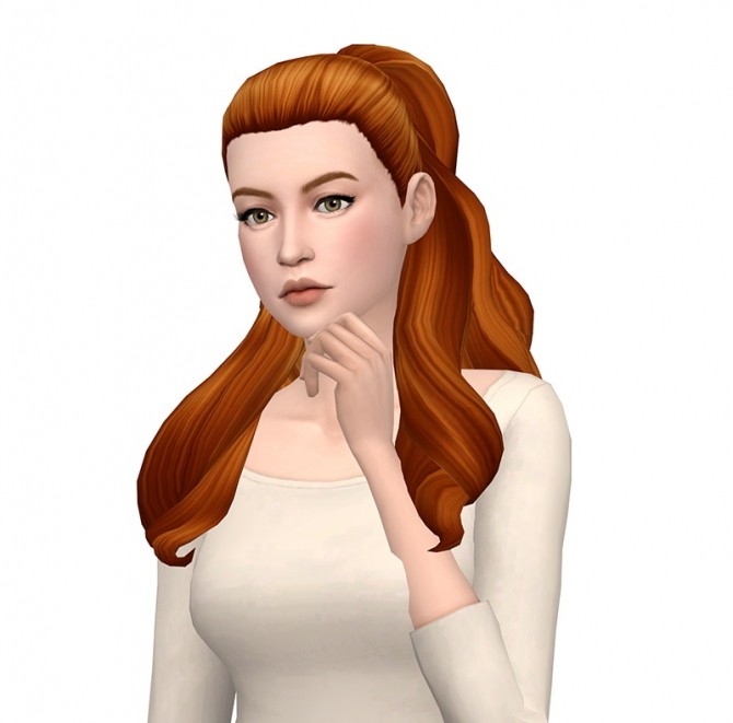 Sims 4 Simplifiedsimi​‘s Ariana Grande hair recolors at Deeliteful Simmer