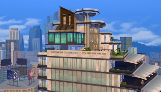 Sims 4 PENTHOUSE 1 at My Sims House
