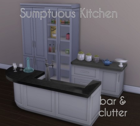 Sumptuous Kitchen Add Ons by Madhox at Mod The Sims