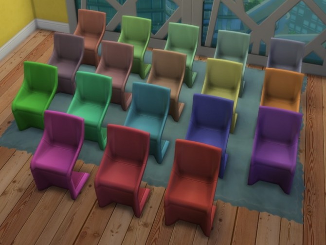 Sims 4 City Living stool RC1 at ChiLLis Sims