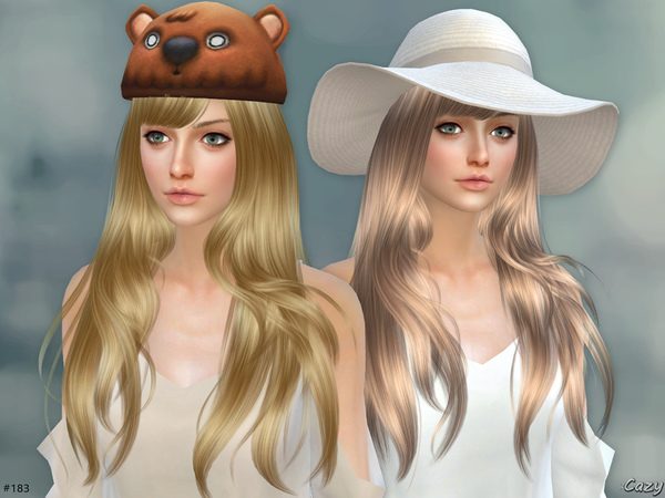 Sims 4 Autumn Breeze Female Hair by Cazy at TSR