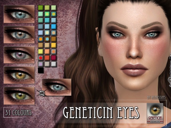 Sims 4 Geneticin Eyes by RemusSirion at TSR
