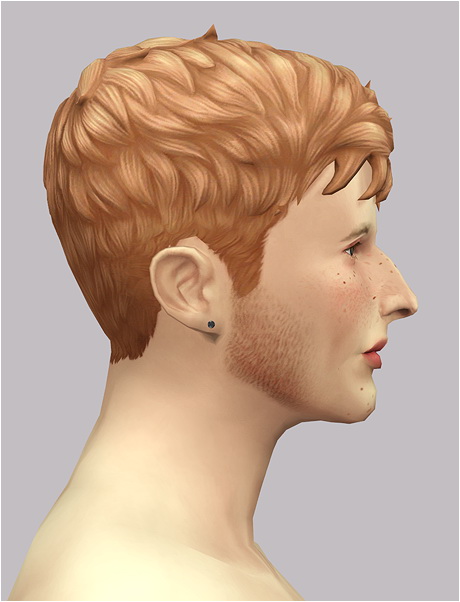 Sims 4 EP02 Messy Short Hair Edit M at Rusty Nail
