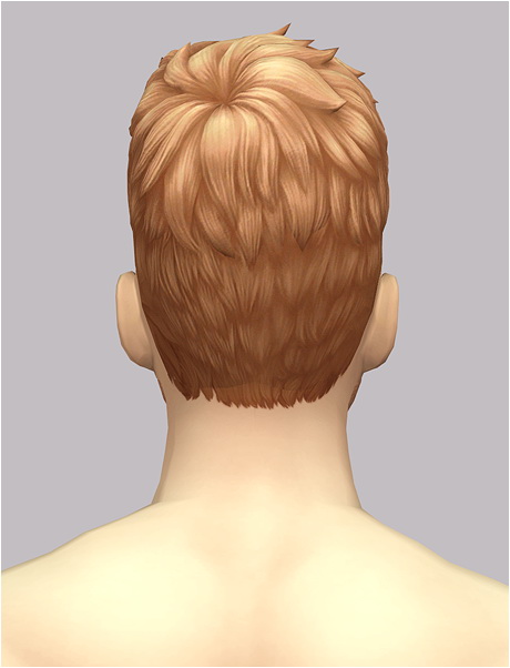 Sims 4 EP02 Messy Short Hair Edit M at Rusty Nail