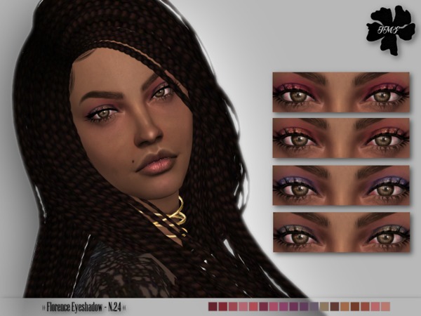 Sims 4 IMF Florence Eyeshadow N.24 by IzzieMcFire at TSR