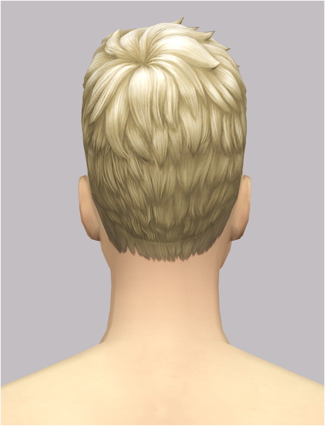 Sims 4 EP02 Messy Short Hair Edit F at Rusty Nail
