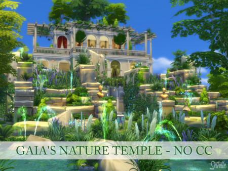 Gaia’s Nature Temple by popinette113 at TSR