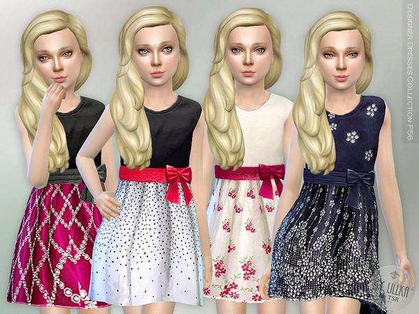 Sims 4 Designer Dresses Collection P56 by lillka at TSR