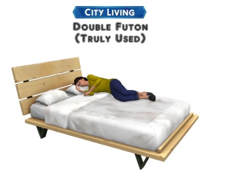 City Living Double Futon by VentusMatt at Mod The Sims