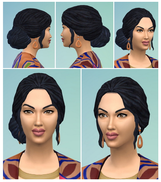 Sims 4 Noisy & Sloping Dreads at Birksches Sims Blog