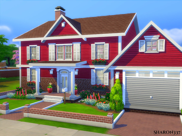 Sims 4 The Clara house by sharon337 at TSR