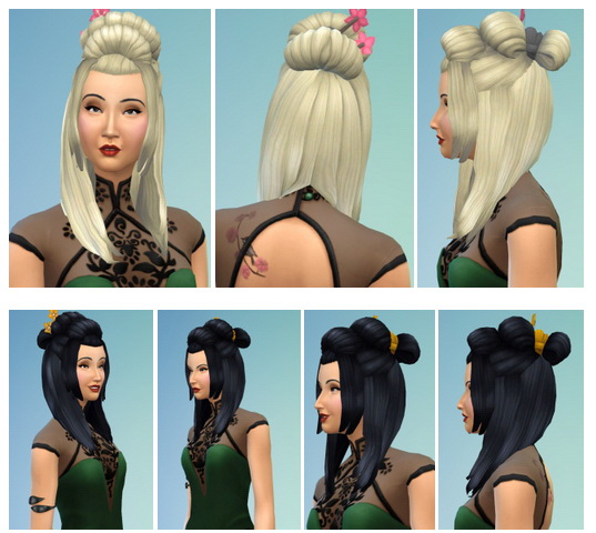 Sims 4 Samurai Hair at Birksches Sims Blog