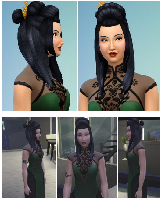 Sims 4 Samurai Hair at Birksches Sims Blog
