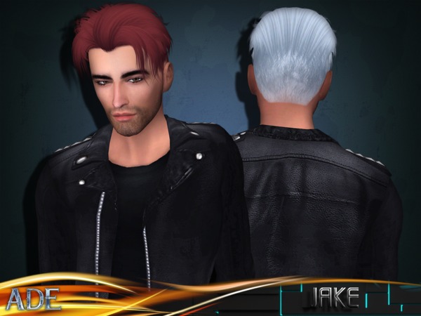 Sims 4 Jake hair by Ade Darma at TSR