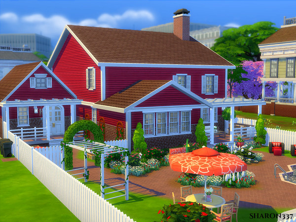 Sims 4 The Clara house by sharon337 at TSR