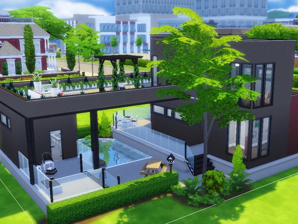 Sims 4 Riverview Way home by Jaws3 at TSR