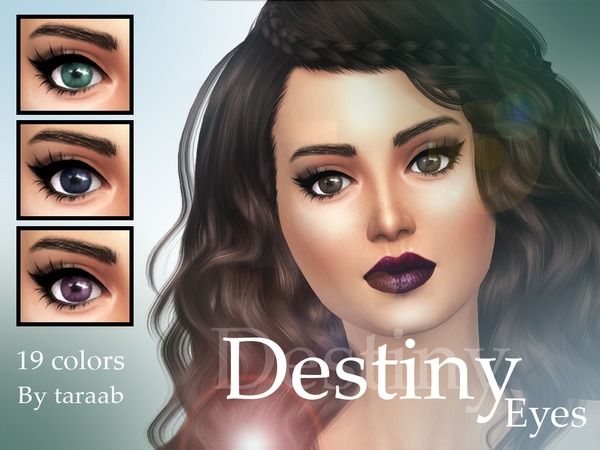 Sims 4 Destiny Eyes by taraab at TSR