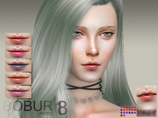 Sims 4 Lipstick 18 by Bobur3 at TSR