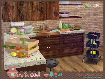 Funny kitchen series Time to salad by SIMcredible at TSR