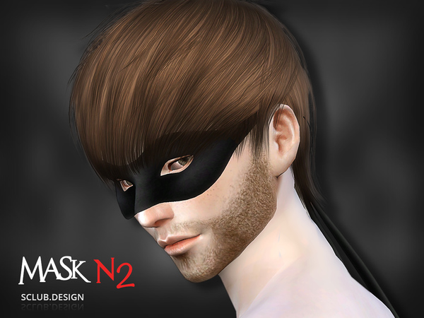 Sims 4 Mask N2 by S Club MK at TSR