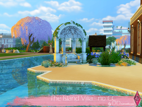 Sims 4 The Island Villa by ddcreations at TSR