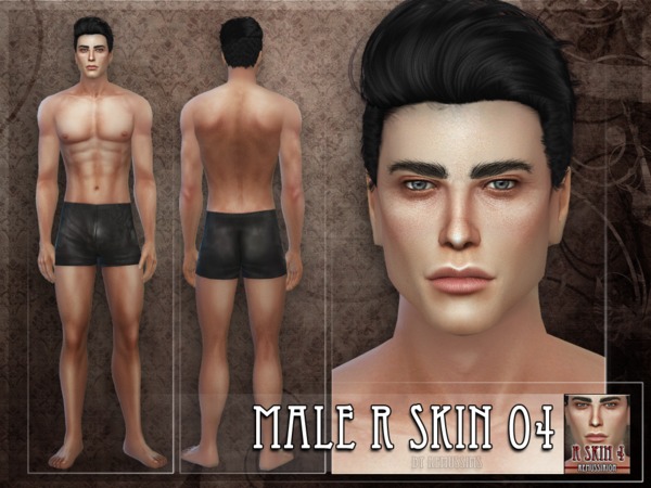 Sims 4 R skin 4 male by RemusSirion at TSR