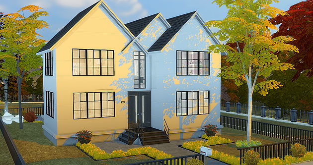 Sims 4 Autumn Kisses house at Caeley Sims