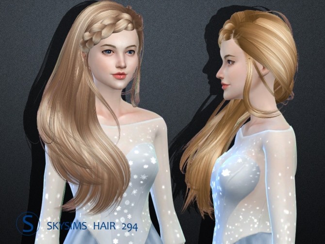 Sims 4 Skysims hair 294 (Pay) at Butterfly Sims