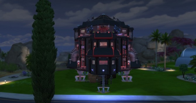 Sims 4 Starship Explorer (Aliens Ship) by popinette113 at Mod The Sims