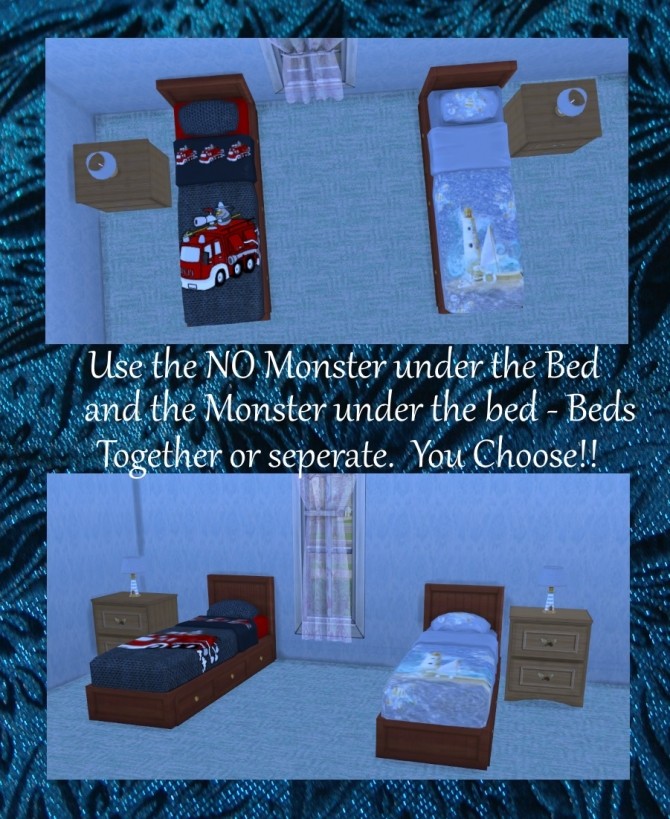 Sims 4 Kids Bed Recolors by vanessahuckeby at Mod The Sims