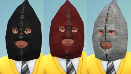 Medieval mask hat by necrodog at Mod The Sims