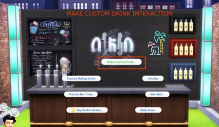 Custom Drink Interactions by TheFoodGroup at Mod The Sims
