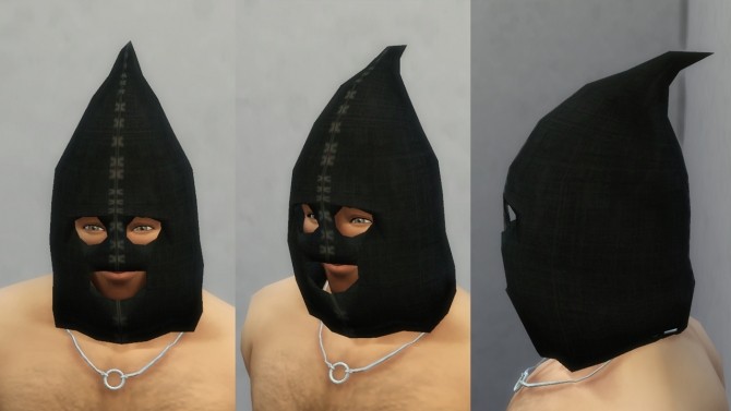 Sims 4 Medieval mask hat by necrodog at Mod The Sims