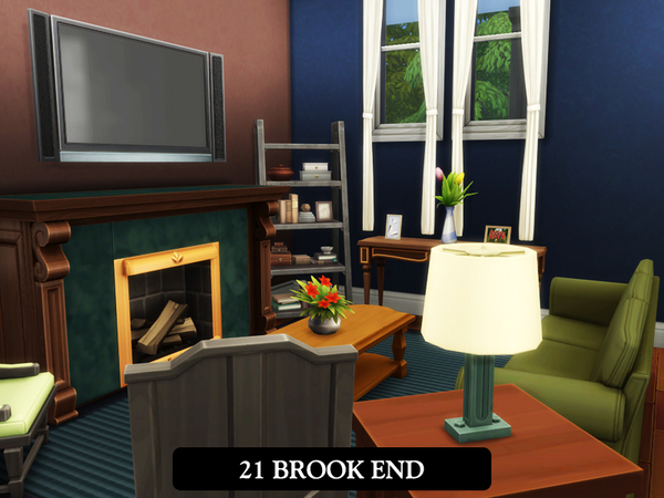 Sims 4 21 Brook End house by juniorferbelles at TSR