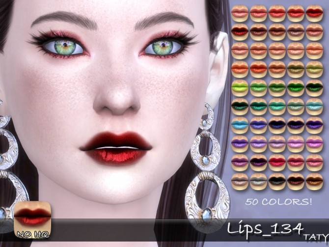 Sims 4 Lips 134 by Taty86 at SimsWorkshop