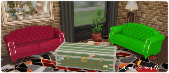 Sims 4 Sofa & Table November Conversion at Annett’s Sims 4 Welt