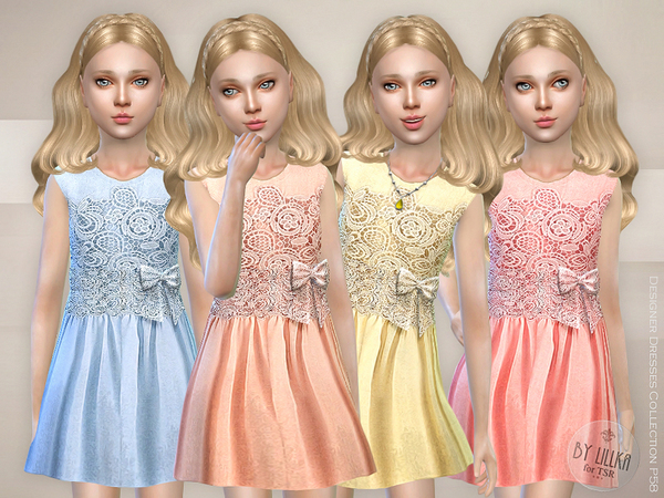 Sims 4 Designer Dresses Collection P58 by lillka at TSR