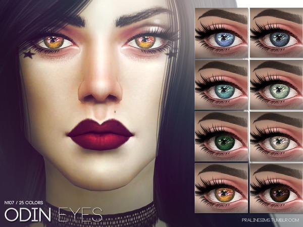 Sims 4 Odin Eyes N107 by Pralinesims at TSR