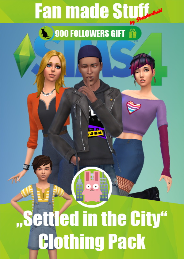 Sims 4 Settled in the City Part 2/2 by Standardheld at SimsWorkshop